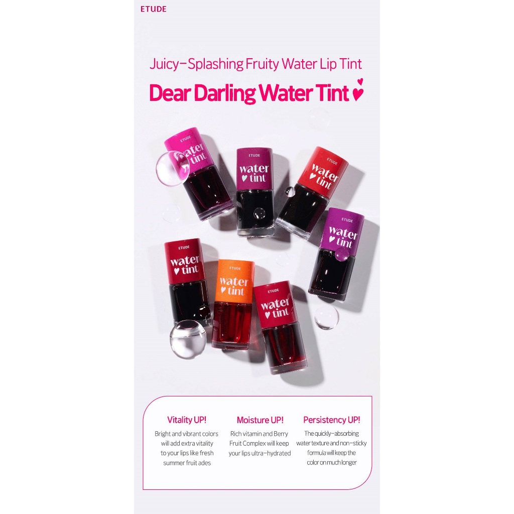 Ảnh ETUDE Son Nước Dear Darling 9g 1