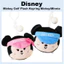 Mickey Plush Bag Charm Keyring Mickey / Minnie golf Edition 1053572
