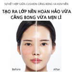[BIG SALE] Phấn nước kim cương mỏng nhẹ 3D Ultra Thin Cover Cushion (SP50 +/ PA + + + +) [12ml+Tặng lõi 12ml] — ảnh 2