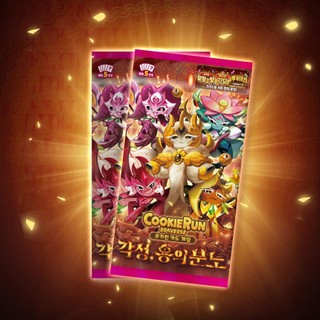 Cookie Run Kingdom Braverse Dragon 's Fury TCG Card Vol5 Booster Pack 1 Hộp Phiên bản Hàn Quốc