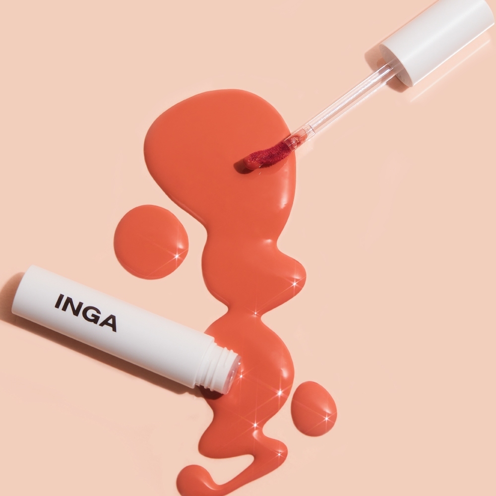 Inga Glassy Water Glow Lip Tint (SNOWY _ 13 màu)