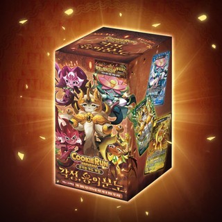 Cookie Run Kingdom Braverse Dragon 's Fury TCG Card Vol5 Booster Pack 1 Hộp Phiên bản Hàn Quốc