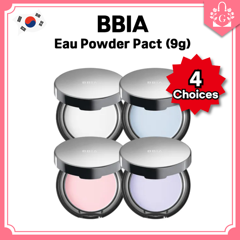 ♥️4 Colors♥️ BBIA Eau Powder Pact (9g) / Shipping from Korea | Shopee ...