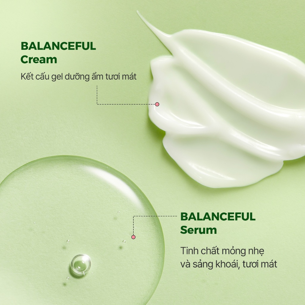 Ảnh [SET] Serum và kem dưỡng BALANCEFUL CICA, 50ml+80ml 2