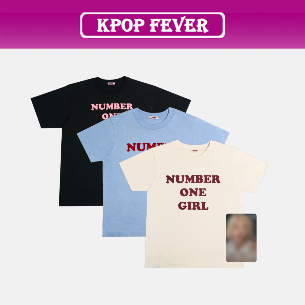 ROSE ROSIE NUMBER ONE GIRL Tシャツ 特典トレカ付き（Amazon.co