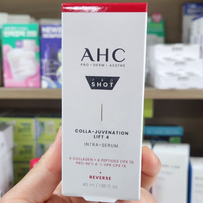 OLIVE YOUNG EDITION [Serum 40ml + kem dưỡng mắt 10ml] Pro Shot Colla juvenation Lift 4 Serum (Chăm sóc da Hàn Quốc, Làm đẹp Hàn Quốc, K-beauty)
