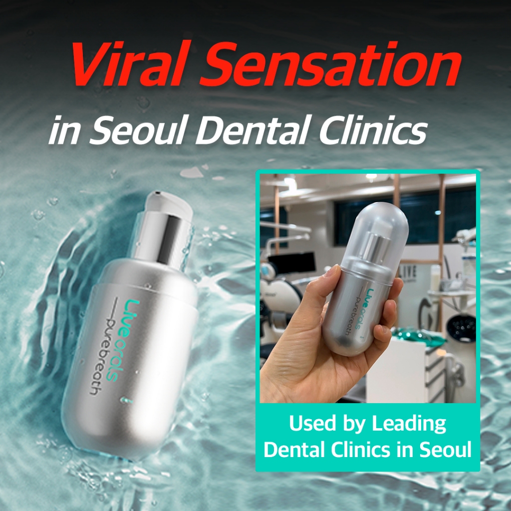 Tinh chất súc miệng đậm đặc Liveorals PureBreath 50ml | 114x đậm đặc | Một giọt thần kỳ