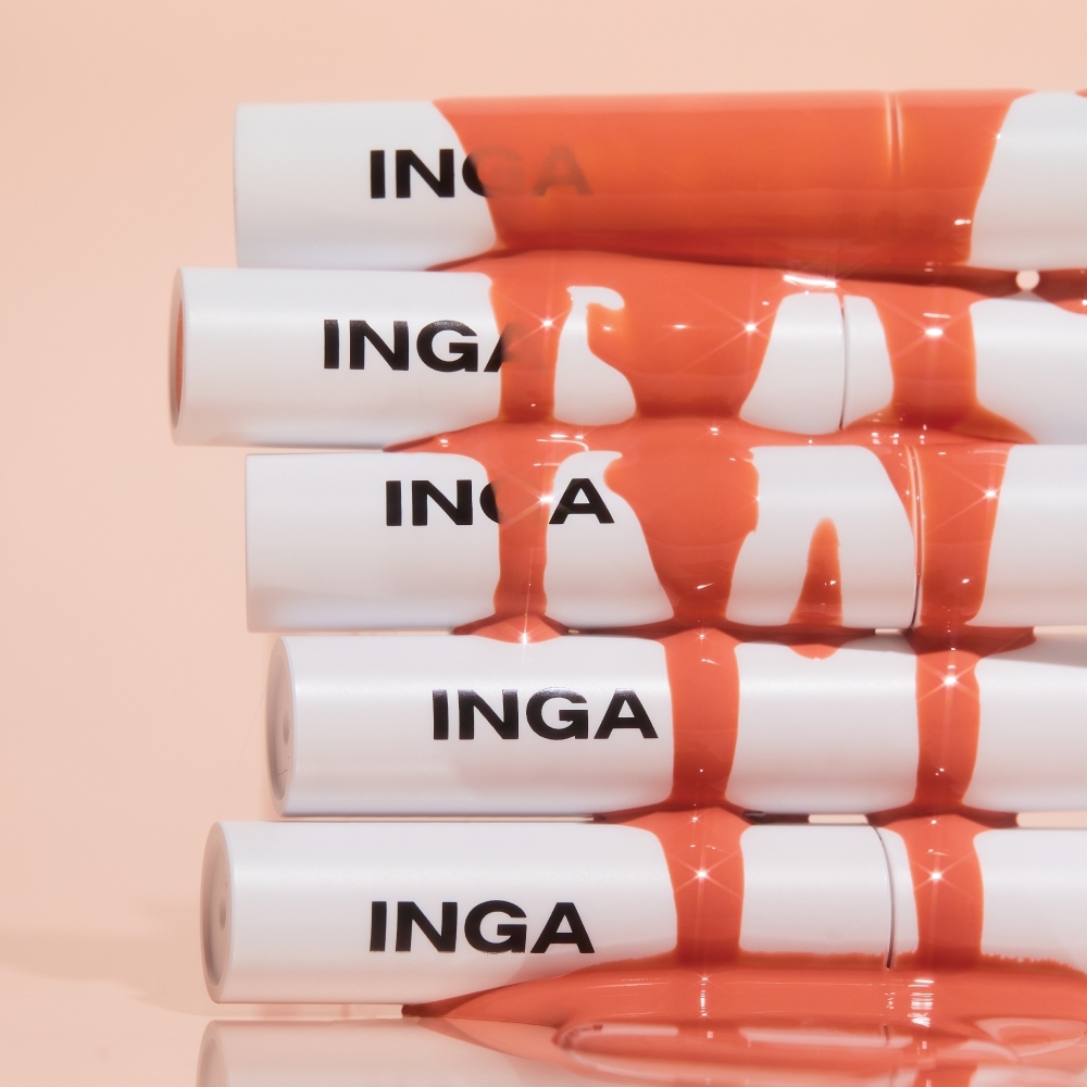 Inga Glassy Water Glow Lip Tint (SNOWY _ 13 màu)