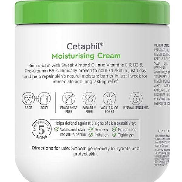 [Cetaphil] Kem dưỡng ẩm 550g