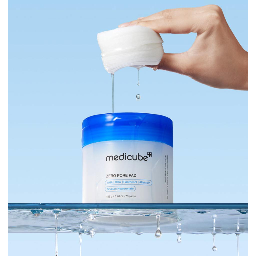 Toner làm sạch lỗ chân lông MEDICUBE ZERO PORE PAD 2.0 155g 70 tờ
