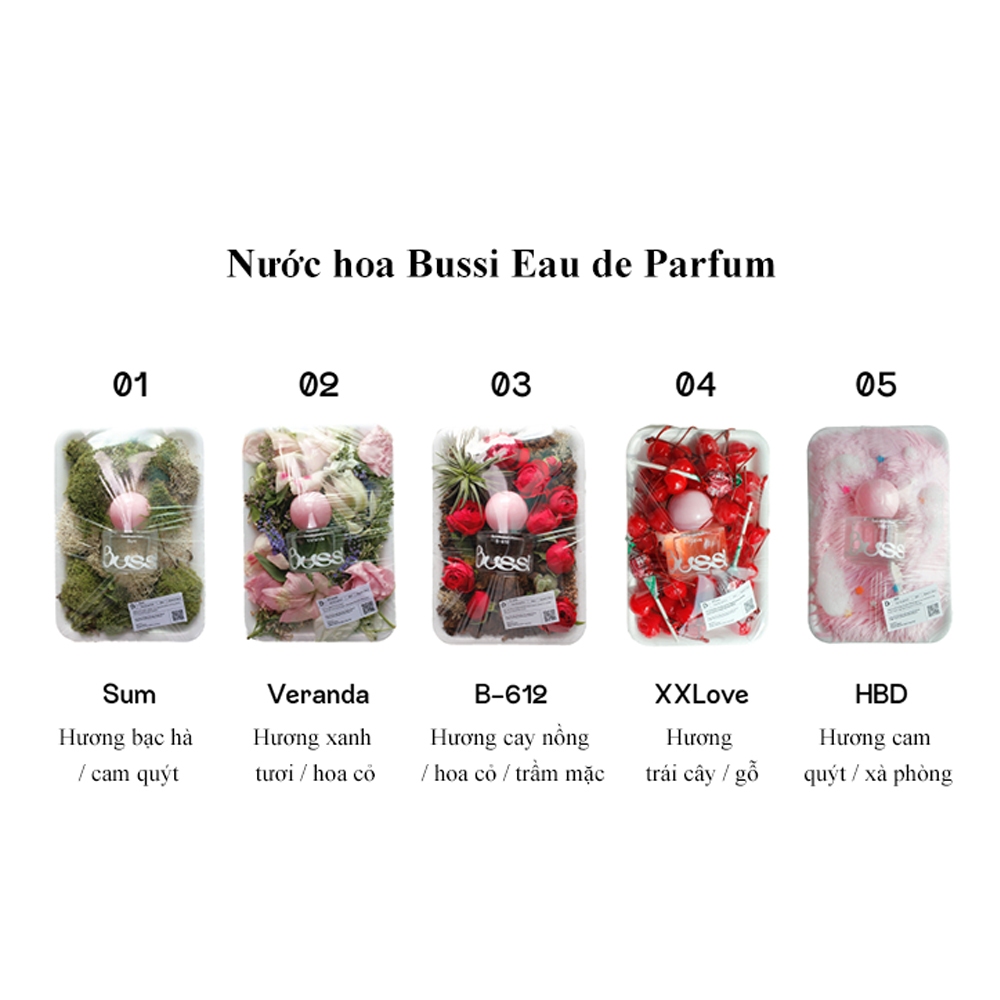 Nước hoa BUSSI EDP
