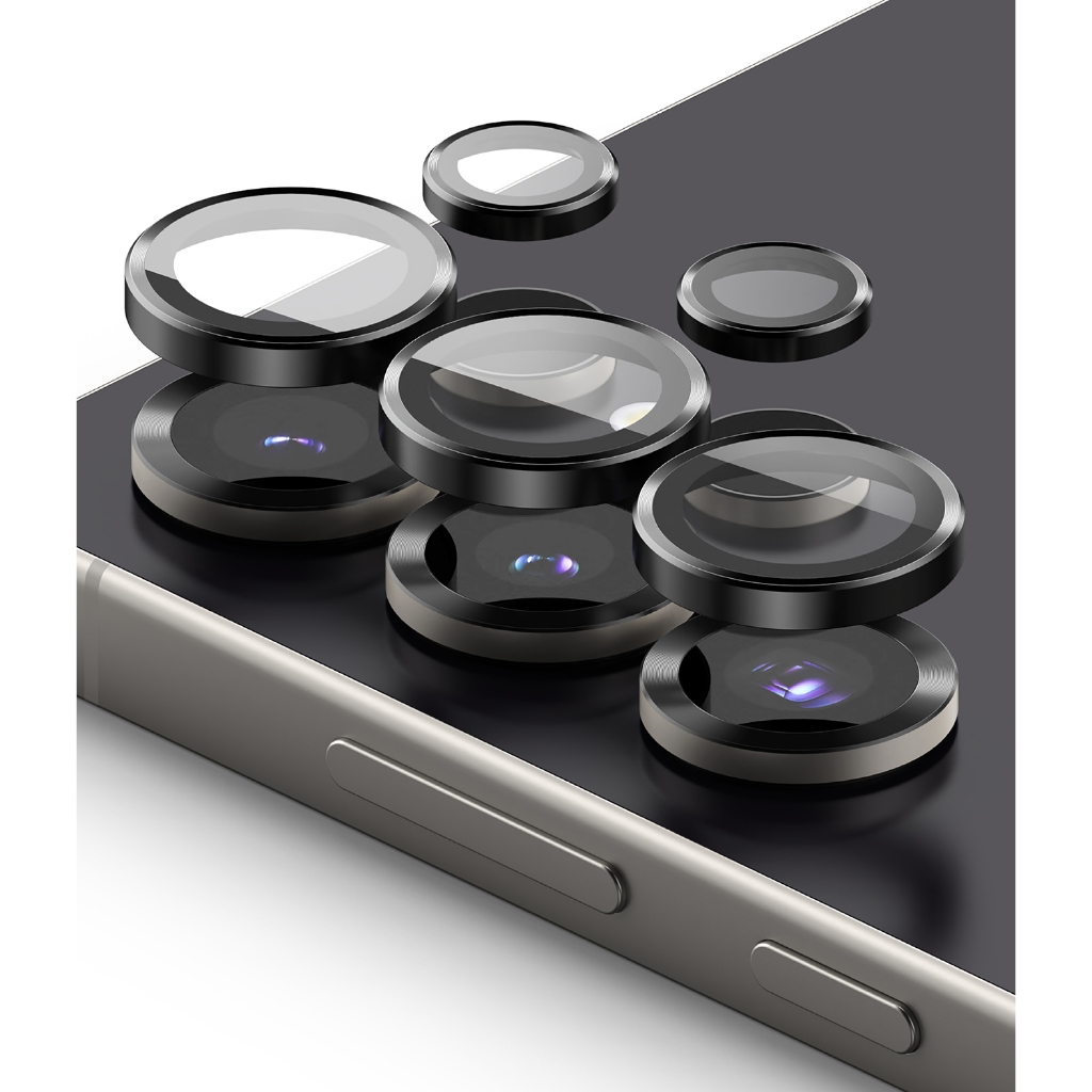Ringke Camera Lens Frame Glass Bảo vệ ống kính máy ảnh có khung nhôm cho Galaxy S25 Ultra