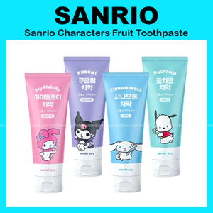 Kem đánh răng hương trái cây Sanrio Characters (Mymelody / Kuromi / Cinnamoroll / Pochacco)