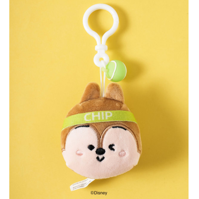 [Disney] Túi sang trọng ChipnDale Charm Keyring Tennis Edition (Chip / Dale)