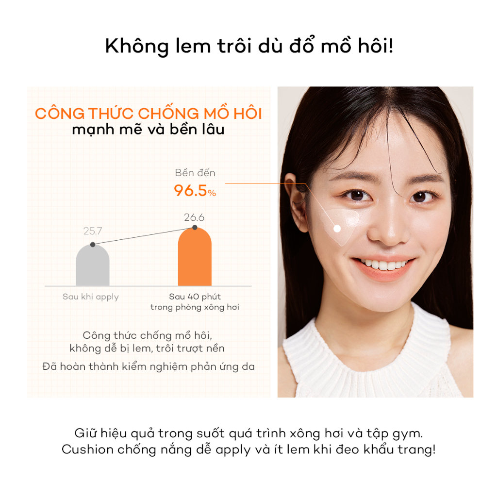 [DEWYTREE] Cushion Chống Nắng Che Khuyết Điểm Không Lem Trôi Urban Shade Cover & Fit SPF50+ PA++++ 14g