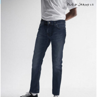 Quần Jean Nudie - Thin Finn Black Weft Indigo _112918