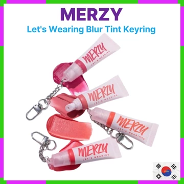 MERZY Let 's Wearing Blur Tint Móc khóa - Mini Tint, Móc khóa, Dễ dàng mang theo