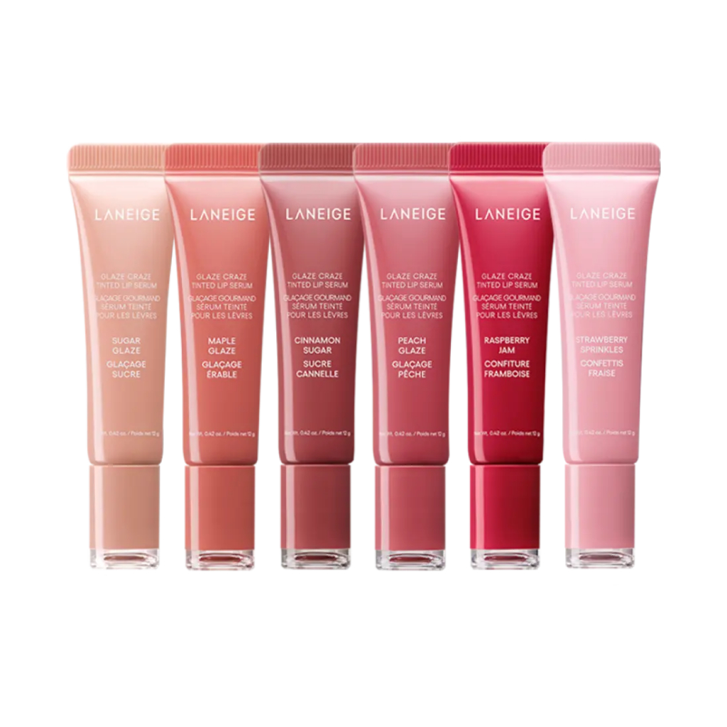 LANEIGE Glazy Craze Tinted Lip Serum 12g – Son Tint Hàn Quốc bóng & dưỡng ẩm