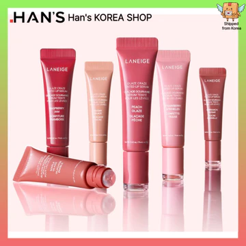 [LANEIGE] Serum dưỡng môi màu Glaze Craze – Son dưỡng sáng bóng 12g / 6 màu