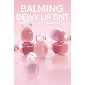 [lilybyred] Balming Dewy Lip Tint | 6g | Tint dưỡng ẩm thân thiện với thuần chay và bóng loáng | 6 màu