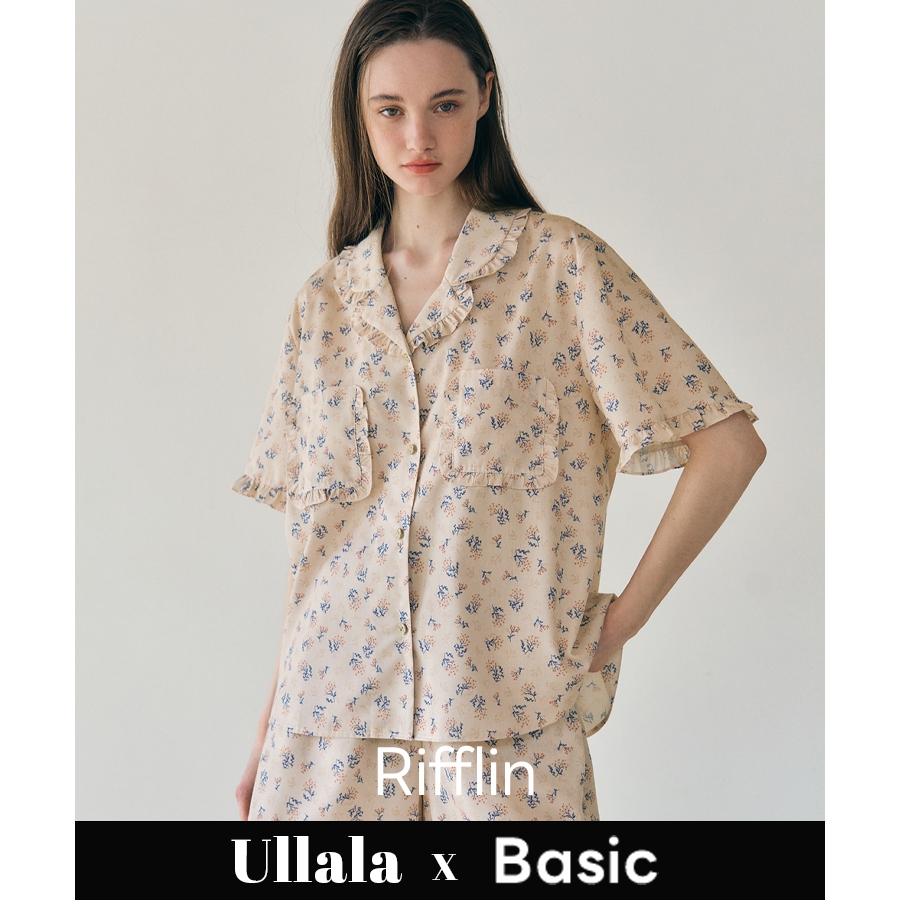 [MALL CHÍNH HÃNG](B25218WPSSN)BASIC ULLALA PYJAMA Rifflin Set bộ đồ ngủ ...