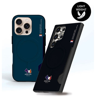 Agatha - Ốp Lưng Khe Cắm Thẻ Từ Tính Tương Thích Cho iphone galaxy