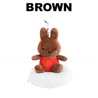 [Miffy] Búp bê móc khóa quyến rũ Dream Bag 13cm (Miffy, Nâu, Ngôi sao)