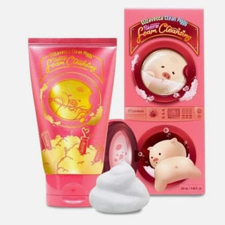 Sữa Rửa Mặt Elizavecca Clean Piggy Pink Energy Foam 120ml