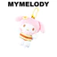 Sanrio Characters Bee bag charm 8cm (Cinnamoroll / Mymelody / Pochacco / Pompompurin / Kuromi)