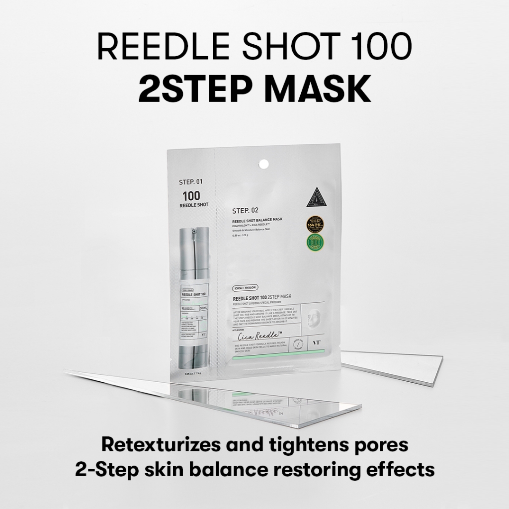 [VT] Mặt nạ 2 bước Reedle Shot <10 miếng> 100 / 50 / 300 / 700 [Cửa hàng chính hãng]