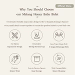 [Malang Honey] Ghế Rửa Mông Vệ Sinh Cho Bé Chống Trượt Có Đế Hút Chân Không (Lý Tưởng Cho Việc Rửa và Vệ Sinh Cho Bé) — ảnh 3
