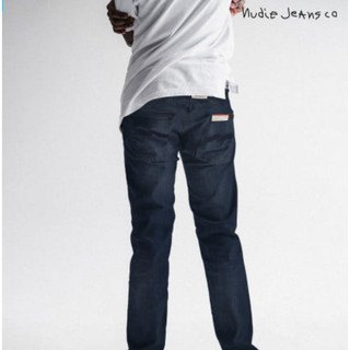 Quần Jean Nudie - Thin Finn Black Weft Indigo _112918