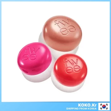 Fwee Lip & Cheek Blurry Pudding Pot Tint 30 Màu kèm FREEBIES