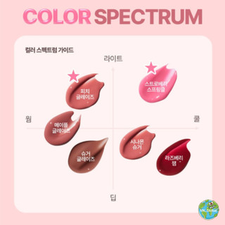 [LANEIGE] Glaze Tinted Lip Serum Glossy Balm 12g - Khuyến mãi móc khóa - 6 màu lựa chọn