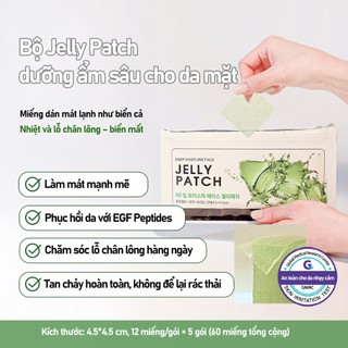 NATURAL SHINE NS Deep Moisture Face Jelly Patch Set (tổng cộng 60 miếng)