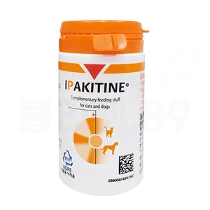 Vetoquinol Ipakitine 60g – Bổ sung hỗ trợ thận cho chó mèo