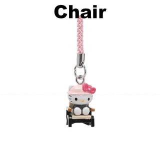 [SNOWPEAK] Kitty Hình Bag charm Phiên bản giới hạn (Ghế, Cốc, Chân Đế)