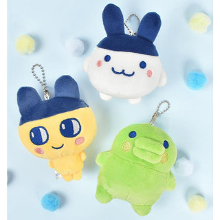 [Xác thực] Tamagotchi Linh vật dễ thương Móc khóa sang trọng 9cm Mametchi Kuchipatchi Memetchi Watawatchi