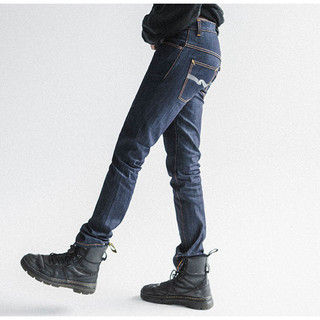Quần jean Nudie - Thin Finn Dry embo