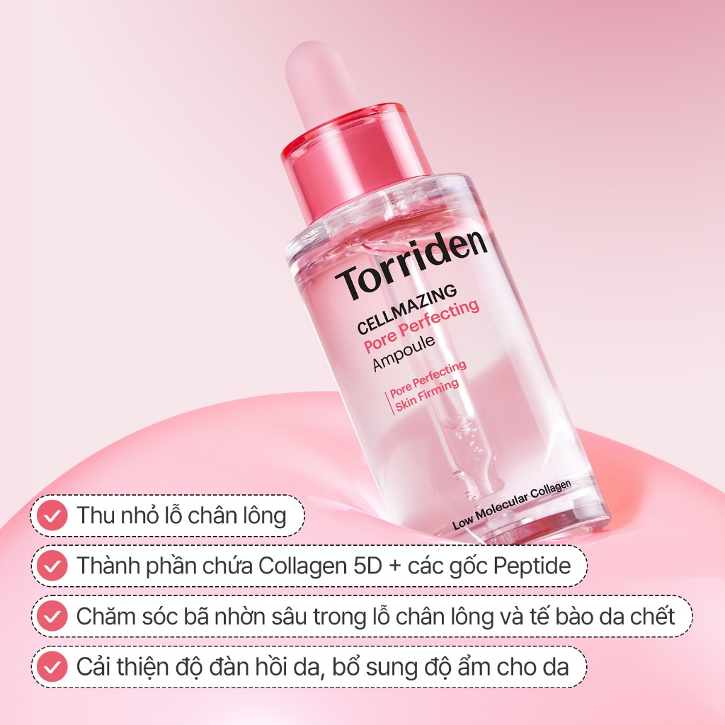 [Torriden Live] Tinh chất chăm sóc lỗ chân lông hoàn hảo CELLMAZING, Ampoule