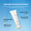 Kem chống nắng Tone Up - Sữa dưỡng ban ngày trà sữa thuần chay nhẹ SPF 50 + PA + + + + 50ml
