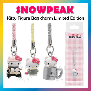 [SNOWPEAK] Kitty Hình Bag charm Phiên bản giới hạn (Ghế, Cốc, Chân Đế)