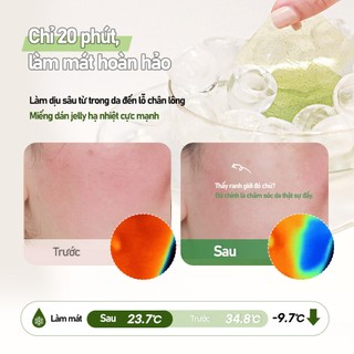 NATURAL SHINE NS Deep Moisture Face Jelly Patch Set (tổng cộng 60 miếng)