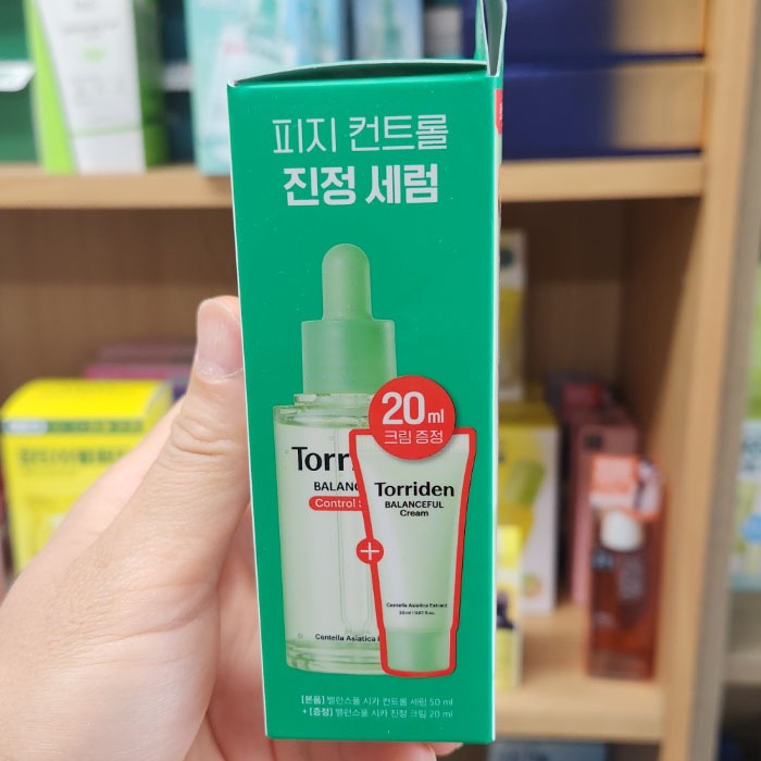 OLIVE YOUNG EDITION [50ml + 50ml] Balanceful Cica Soothing Serum 50ml + Kem cân bằng 20ml (Chăm sóc da Hàn Quốc, Làm đẹp Hàn Quốc, K-Beauty)
