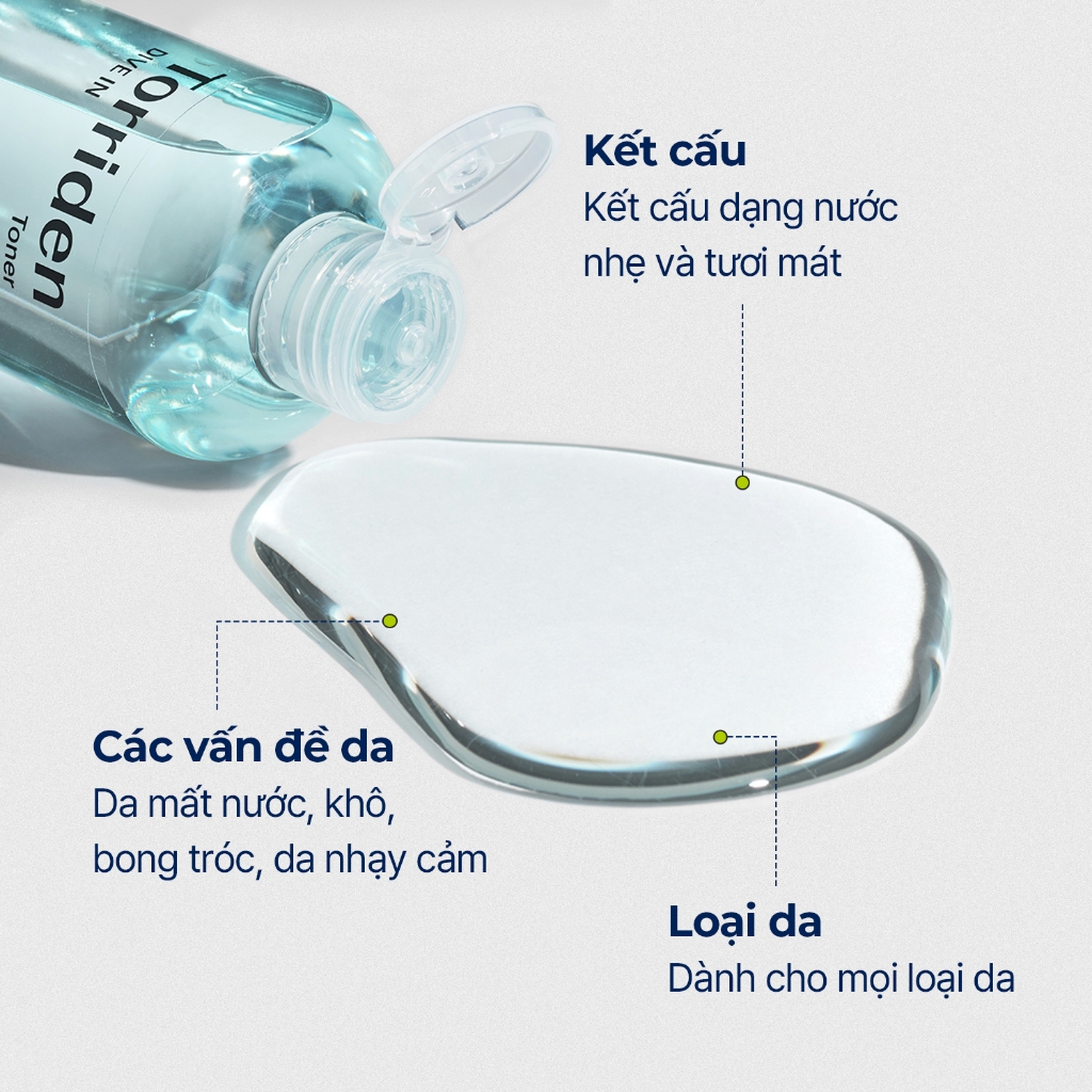 [Torriden Live] Toner Hyaluronic Acid phân tử thấp DIVE-IN 500ml