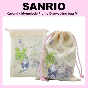 Kuromi x mymelody Túi Rút mini Đựng Đồ Đi Dã Ngoại