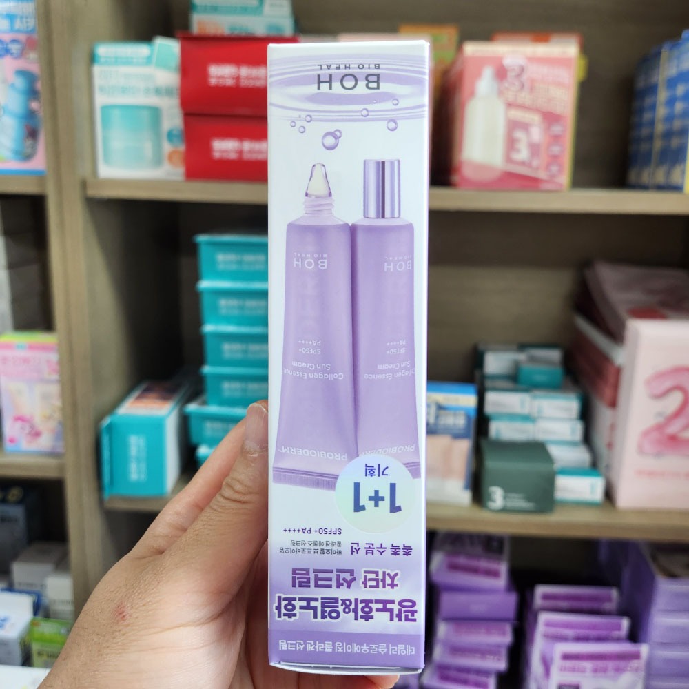OLIVE YOUNG EDITION [50ml x 2EA] Kem chống nắng Probioderm Collagen (chăm sóc da Hàn Quốc, Hàn Quốc Beaury, K-beauty)