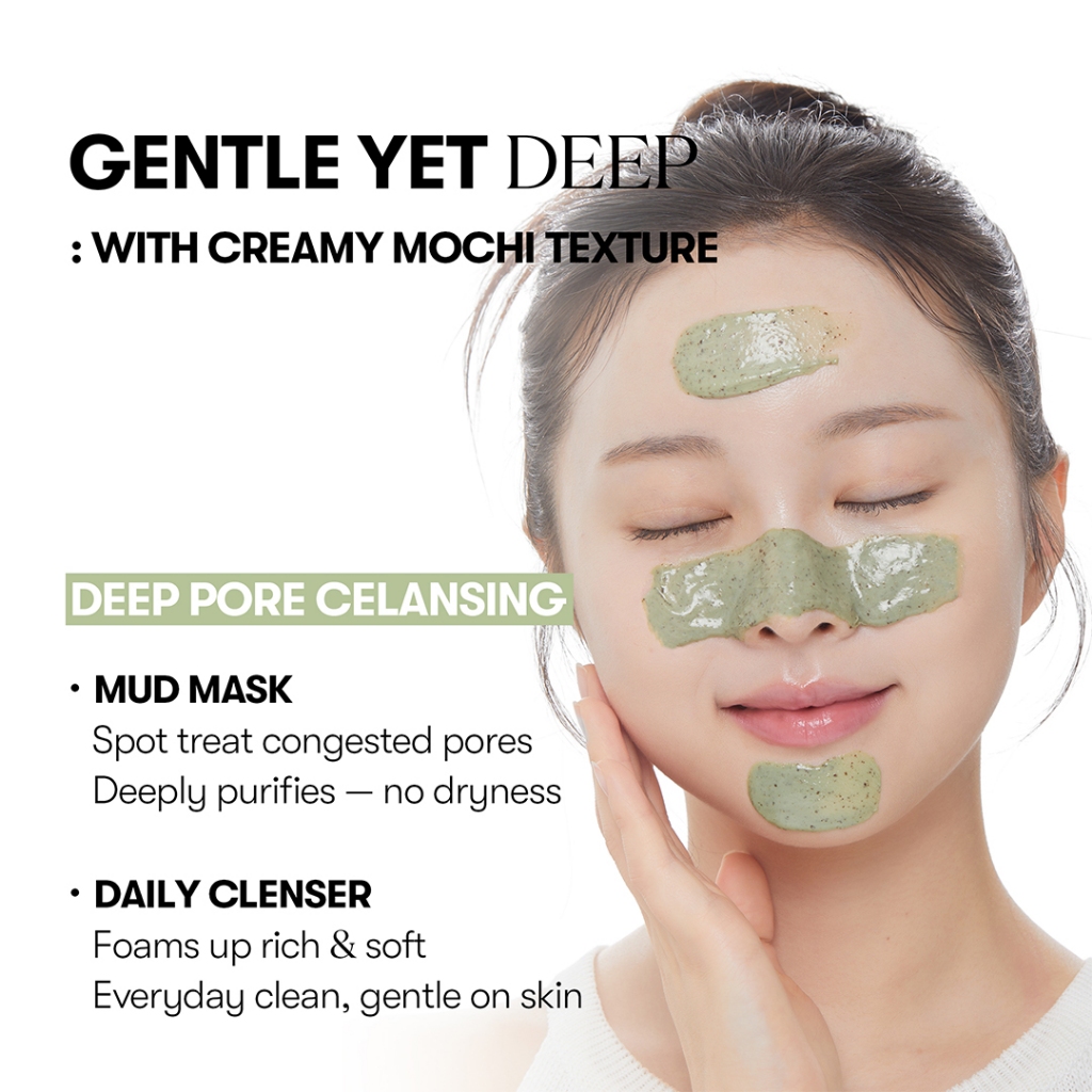 [VT] Sữa rửa mặt CICA Mặt nạ bùn 120ml, Thanh lọc lỗ chân lông sâu với sữa rửa mặt Retinol & Centella asiatica Pack [Flagship chính thức]