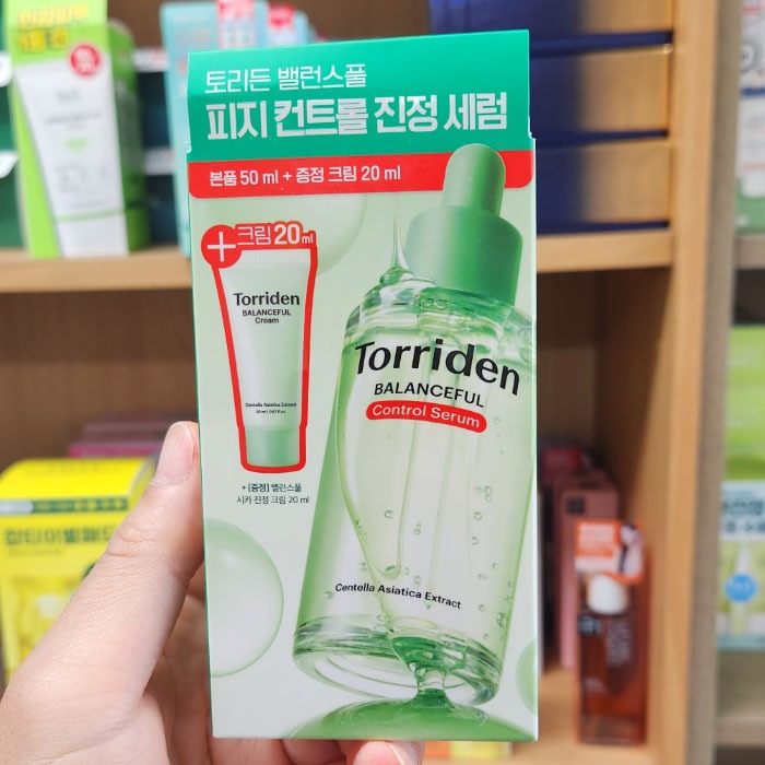 OLIVE YOUNG EDITION [50ml + 50ml] Balanceful Cica Soothing Serum 50ml + Kem cân bằng 20ml (Chăm sóc da Hàn Quốc, Làm đẹp Hàn Quốc, K-Beauty)