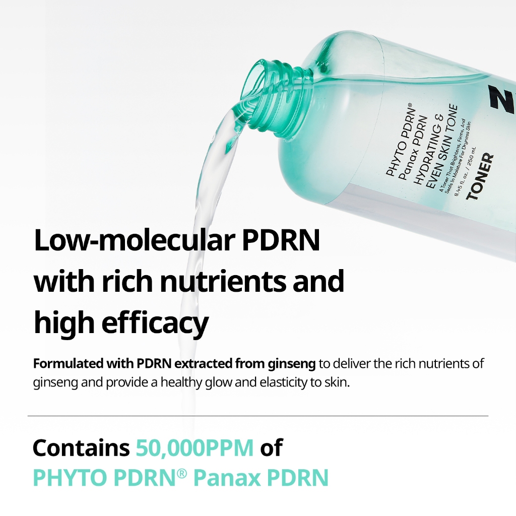 [VT] PDRN Toner 250ml Vegan PDRN Wild ginseng PDRN Brightening Care [Flagship chính thức]